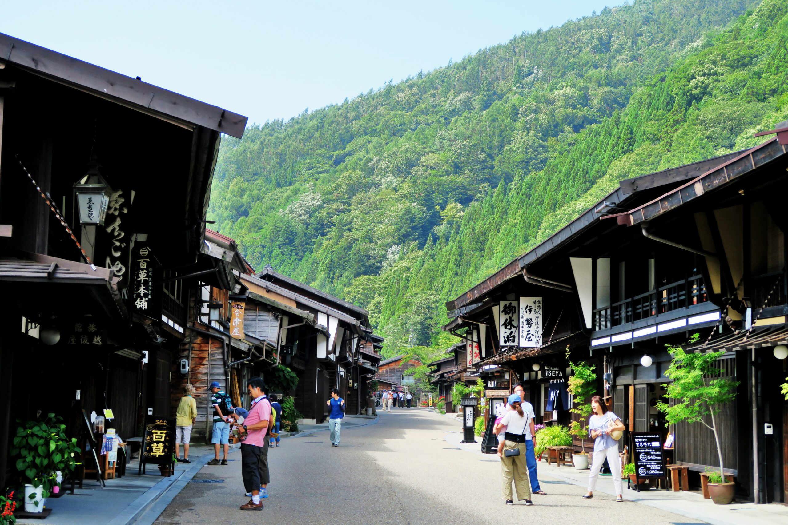 気分はすっかり江戸の旅人！木曽路の難所の鳥居峠を越える