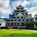 不等辺五角形の城・岡山城で時代によって異なる石垣を楽しむ