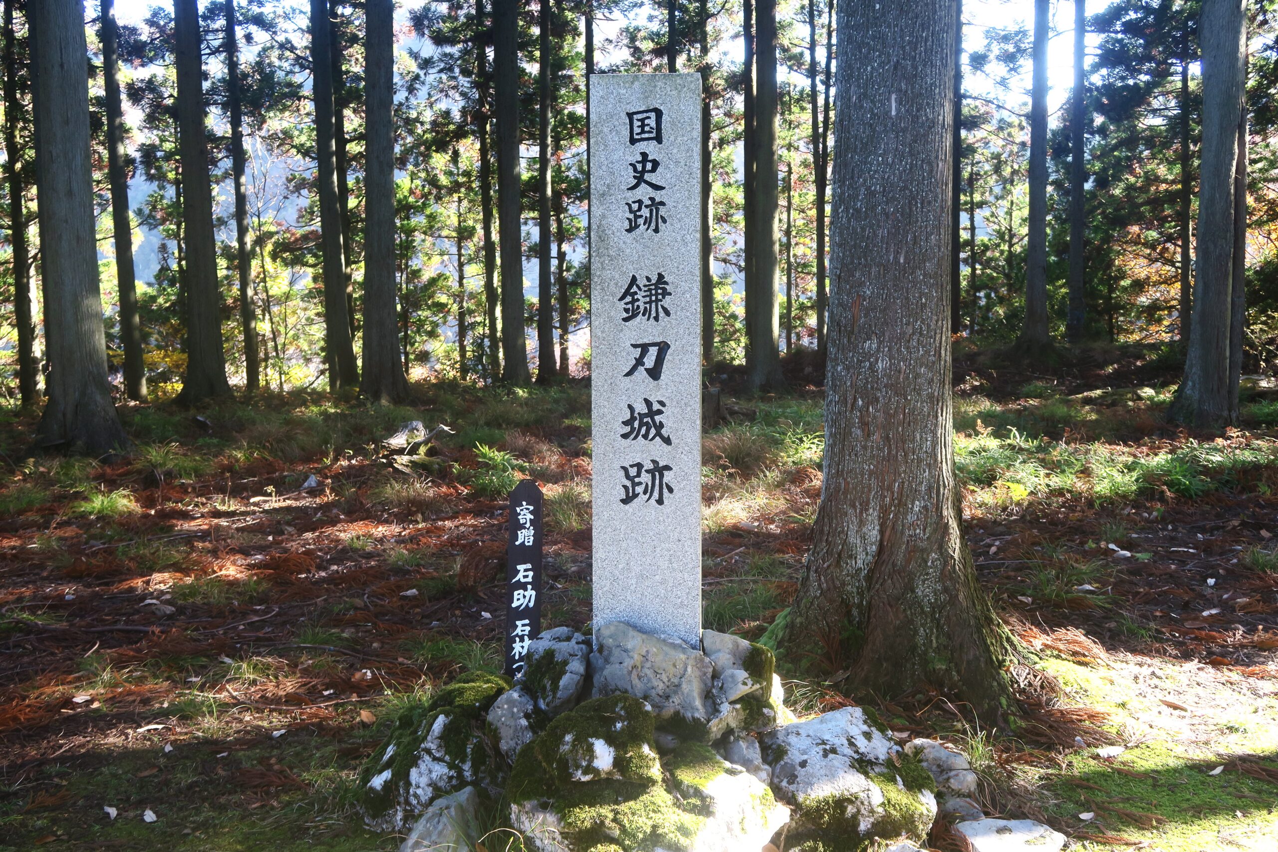 南・北近江の勢力図、近江・美濃の国境と二つの境目の鎌刃城